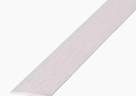 Порог (стык) Русский профиль Т-образный ламинированный, 13*900 мм, Шелк жемчужный